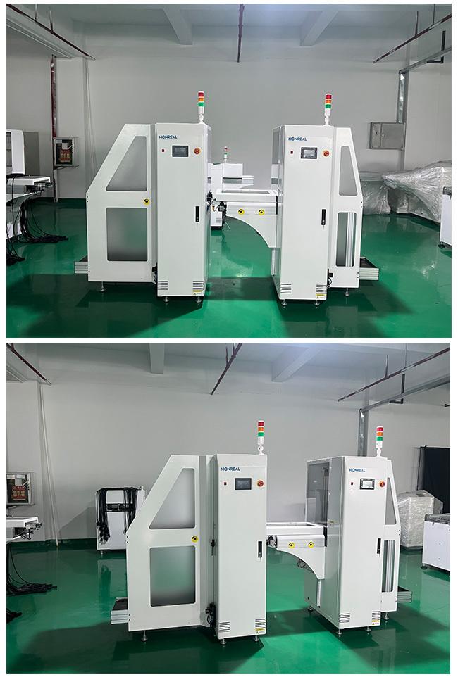 Automatic PCB Loader Unloader Machine with MES Connectivity