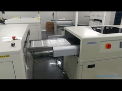 Customized PCB Handling Conveyor Telescopic Connecting With SMEMA Signal