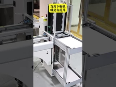 Automatic Magazine 90 Degree PCB Unloader Multi Rack L Shape CE