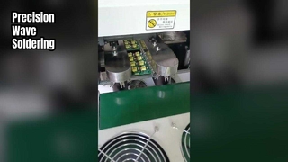 Precision Dual Wave Soldering Machine