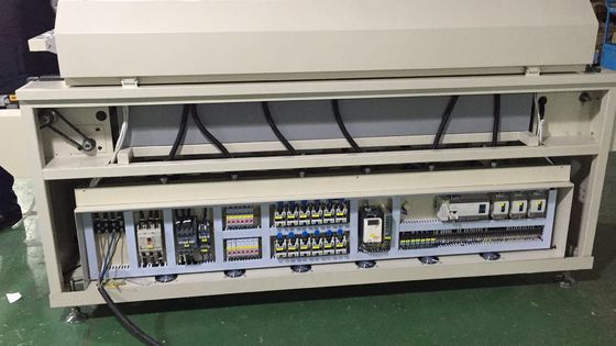 6 Zones SMT Reflow Soldering Machine Hot Air Reflow Oven 1938mm Heating Tunnel