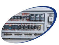 Electrolytic Capacitors Flux Wave Soldering Equipment With Through Hole Components