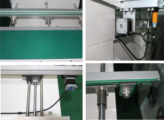 Adjustable Width PCB Handling Conveyors , SMT Inspection Conveyor 0.5m 0.8m 1.0m