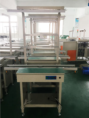 Adjustable Width PCB Handling Conveyors , SMT Inspection Conveyor 0.5m 0.8m 1.0m