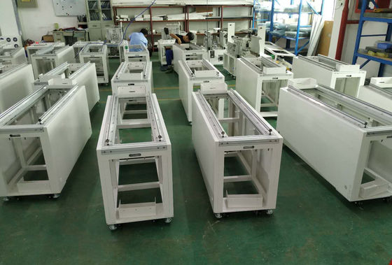 Automatic SMT PCB Handling Conveyors , PCB Turn Conveyor For 360 Degrees