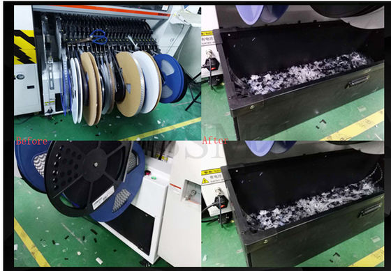 Automatic Splice Carrier SMT Tape Cutting Machine For SAMSUNG LED Assembly Line