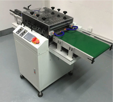 LED Multi Blade PCB V Groove Cutting Machine 200mm/S Spindle Speed