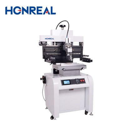 Solder Paste Flatbed Screen Printing Machine Semi Automatic 100W