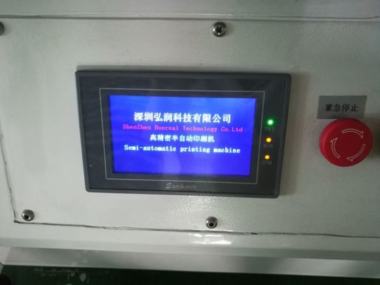 Touch Screen SMT Stencil Printer , Pcb Stencil Machine With Adjustable Blade Angle