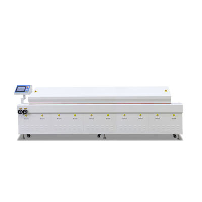 Hot Air SMT Reflow Soldering Machine , Surface Mount 8 Zone Reflow Oven