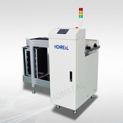 Brand PLC Control PCB Line Loader And Unloader 1-4 Step Pitches 3 Magazines Loading Capability